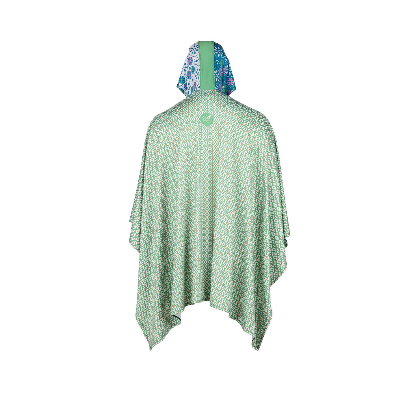 Classic Indian Block Print Poncho