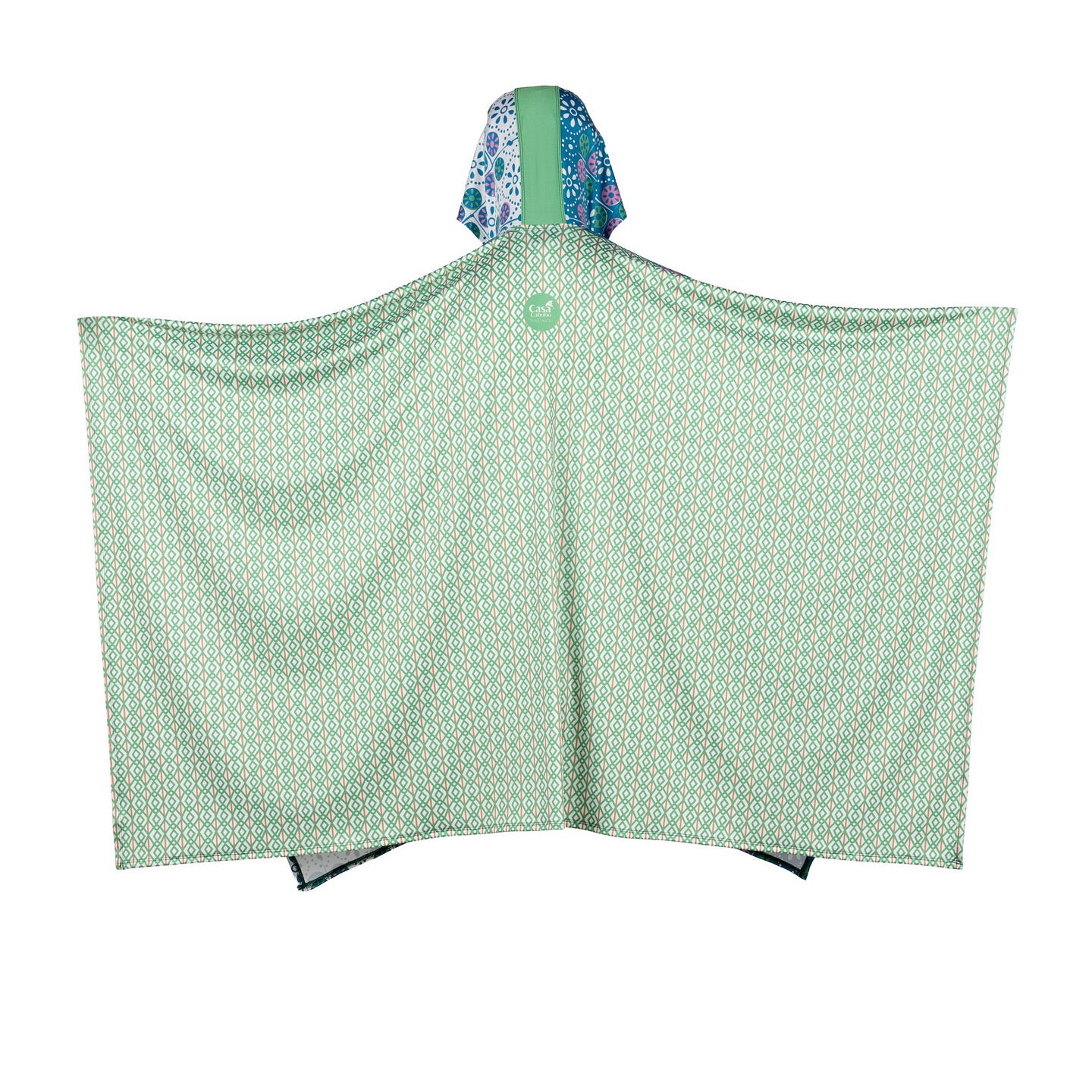 Classic Indian Block Print Poncho