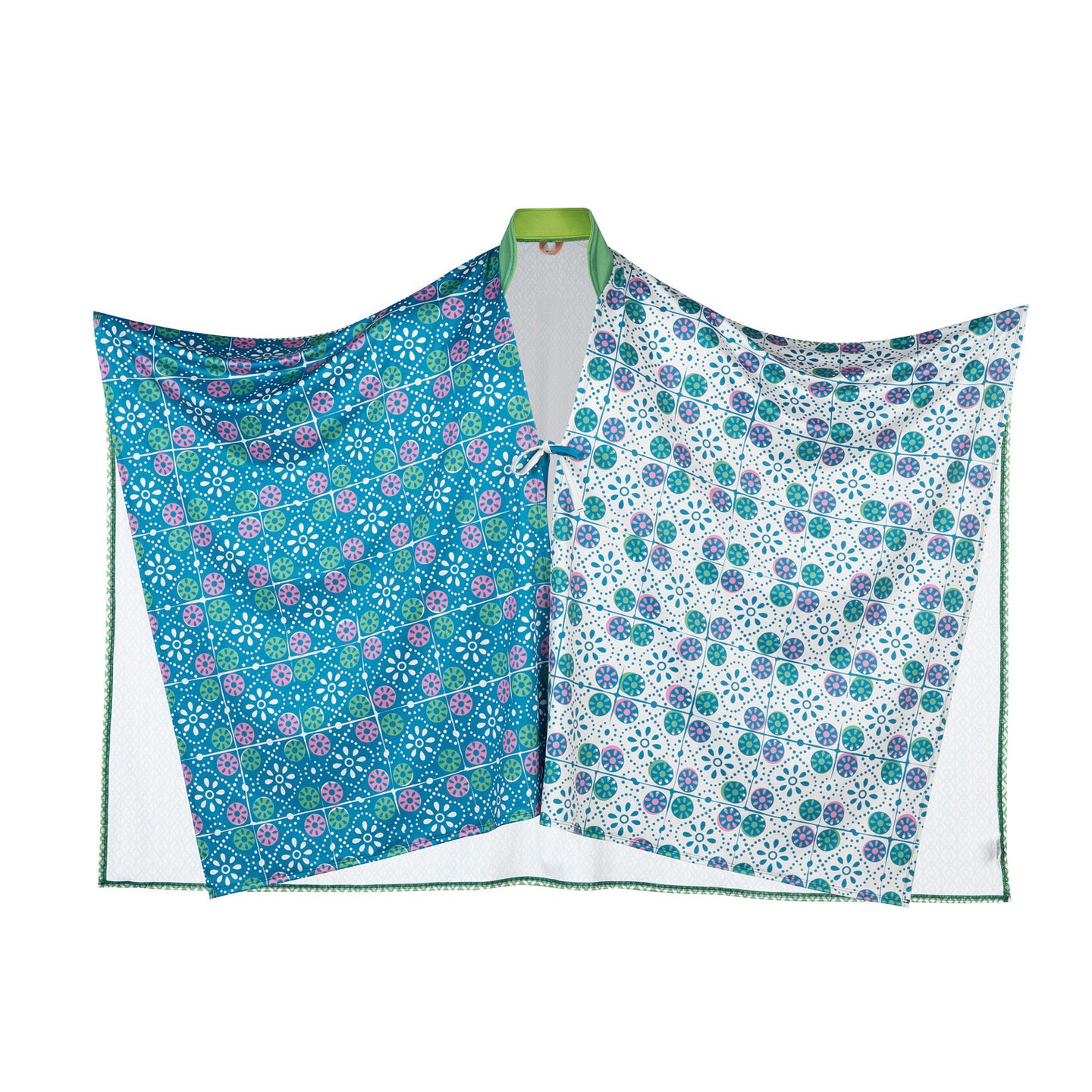 Classic Indian Block Print Poncho